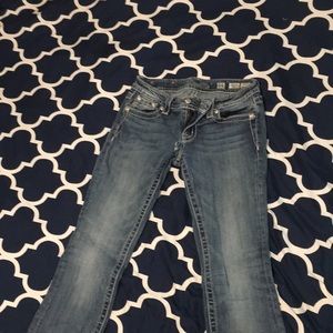 Missme bootcut blue jeans.